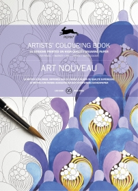 Artists' Colouring Book. Art Nouveau