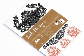 Gift Wrapping Paper Book. Bali designs