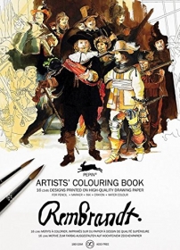 Artists' Colouring Book. Rembrandt