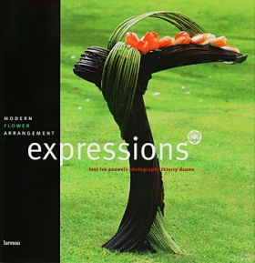 Expressions. Modern flower arrangement.