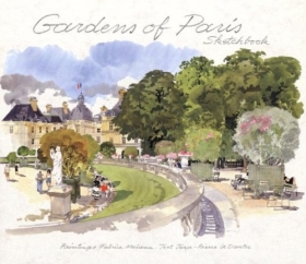 Sketchbook. Gardens of Paris