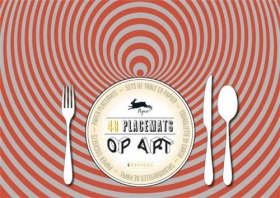 Placemat Pad: Op Art