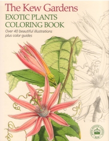 Kew Gardens Exotic Plants Colouring Book