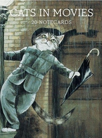 Cats in Movies: 20 Notecards